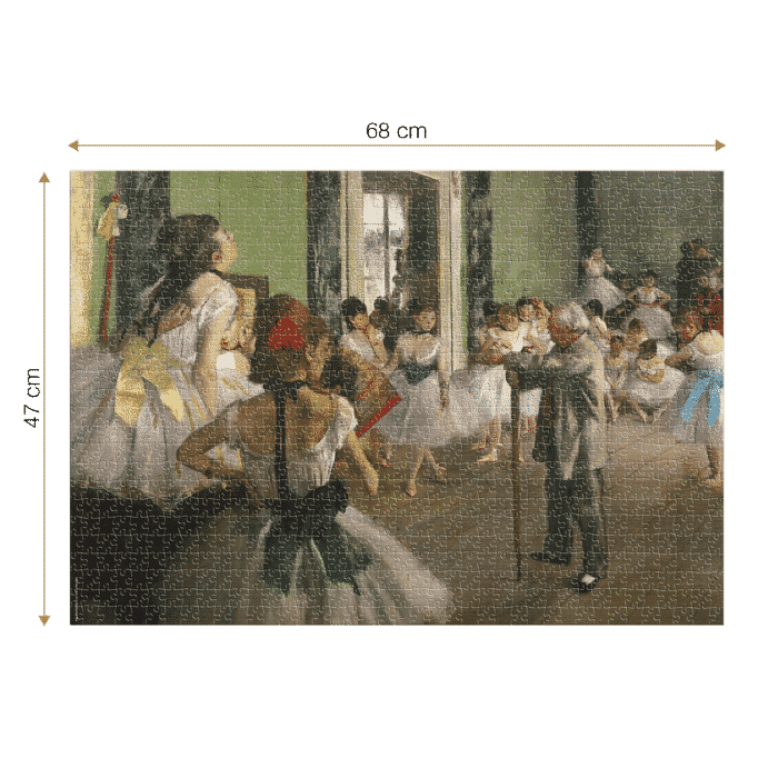 Puzzle adulți 1000 piese Edgar Degas - The Ballet Class-35576