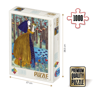 Puzzle adulți 1000 piese Kürti Andrea - The Frog Princess-0