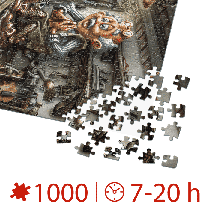Puzzle adulți 1000 piese Classic Tales - Pinocchio-34797
