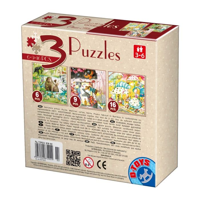3 Puzzles - Classic Tales - 2-25064