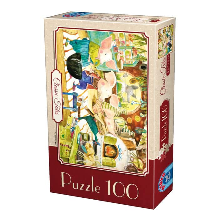 Puzzle - Classic Tales - 100 Piese - 2-0