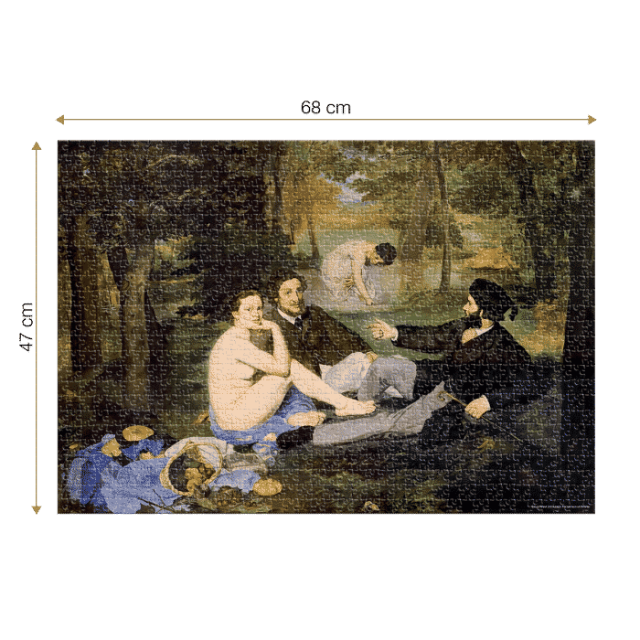 Puzzle adulti 1000 piese Édouard Manet - The Luncheon on the Grass-35198