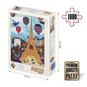 Puzzle adulți 1000 piese Kürti Andrea - Paris-34826