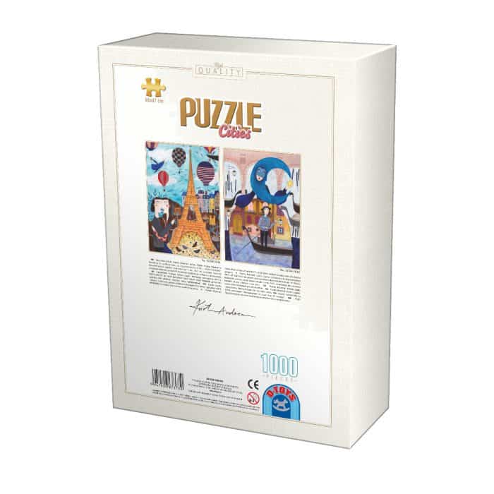 Puzzle adulți 1000 piese Kürti Andrea - Veneția-25460