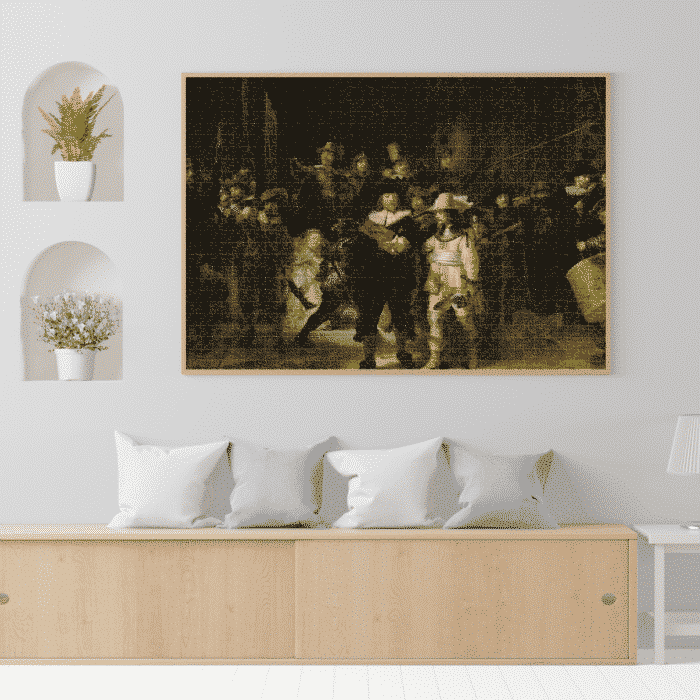 Puzzle Rembradt van Rijn - The Night Watch - 1000 Piese-34125