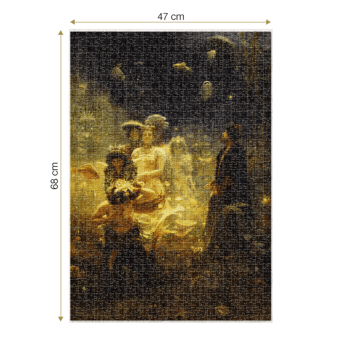 Puzzle adulti 1000 piese Ilya Repin - Sadko in the Underwater Kingdom-35683