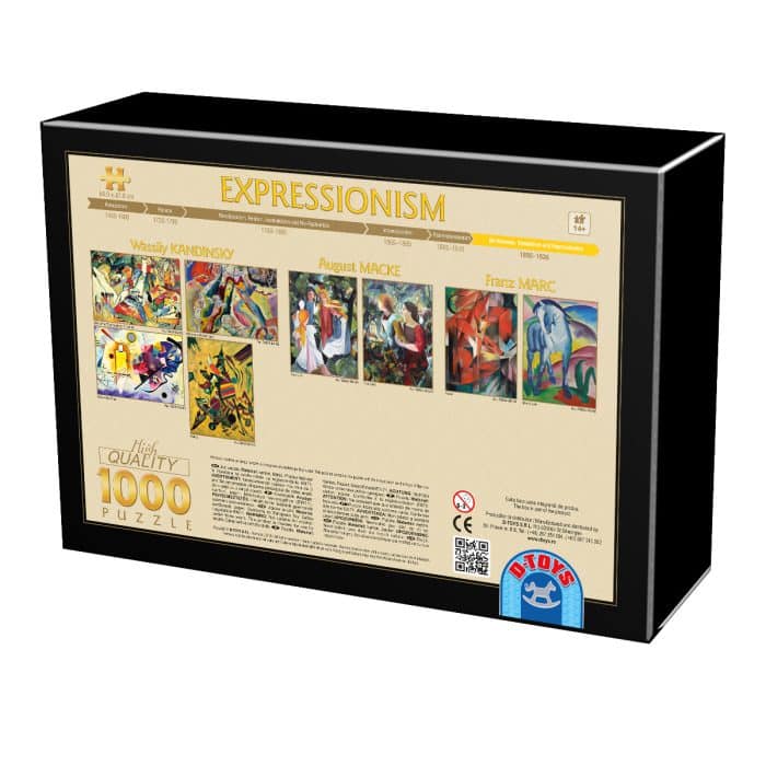 Puzzle adulti 1000 piese Wassily Kandinsky - Points/Puncte-25502