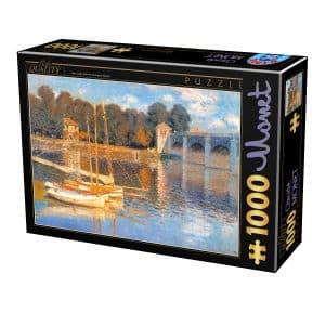 Puzzle Claude Monet - The Bridge at Argenteuil - 1000 Piese-0