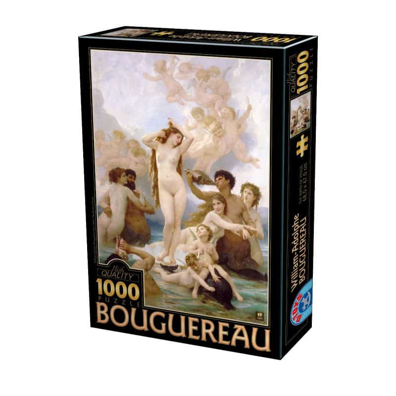 Puzzle William-Adolphe Bouguereau - The Birth of Venus - 1000 Piese-0