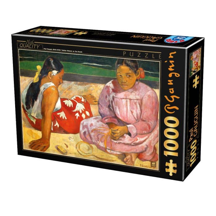 Puzzle adulți 1000 piese Paul Gauguin - Tahitian Women on the Beach-0