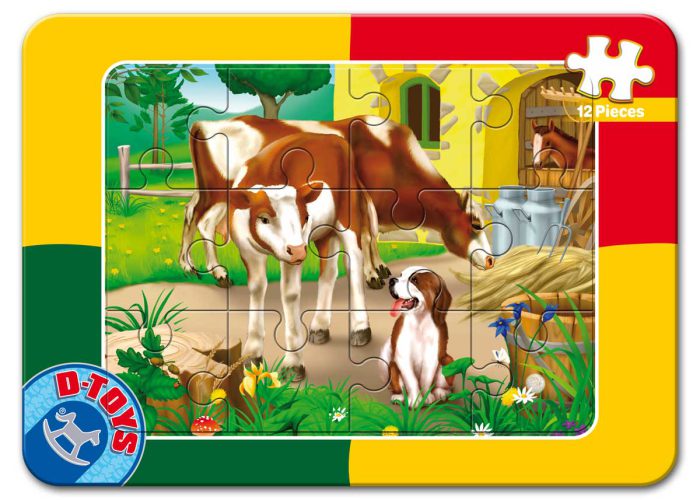 Puzzle - Animale - 12 Piese - 3-0