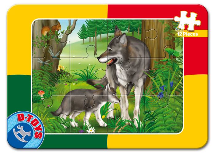 Puzzle - Animale - 12 Piese - 7-0