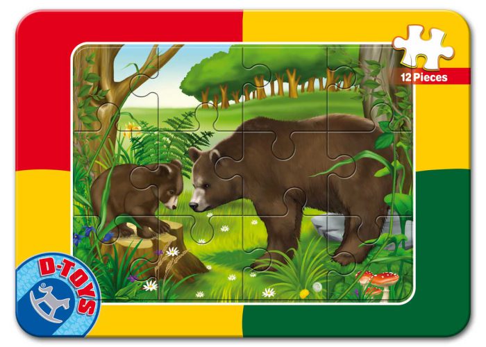 Puzzle - Animale - 12 Piese - 8-0