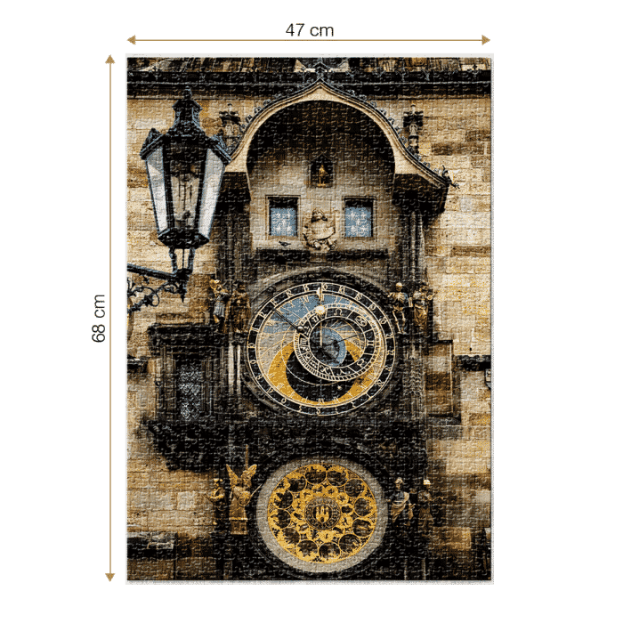 Puzzle adulți 1000 piese Locuri Celebre - Ceasul astronomic din Praga-35476