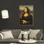 Puzzle adulti 1000 piese Leonardo da Vinci - Mona Lisa-34875