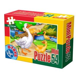 Mini Puzzle - Animale Domestice și Sălbatice - 54 Piese - 5-0