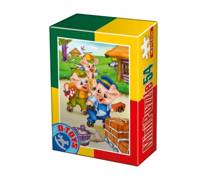 Mini Puzzle - Basme - 54 Piese - 6-0