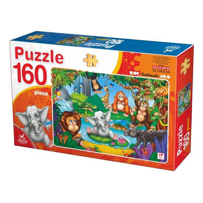 Puzzle - Animale - 160 Piese - 4-0