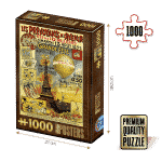 Puzzle adulți 1000 piese Vintage Posters - Les Prevoyants de L'avenir-0