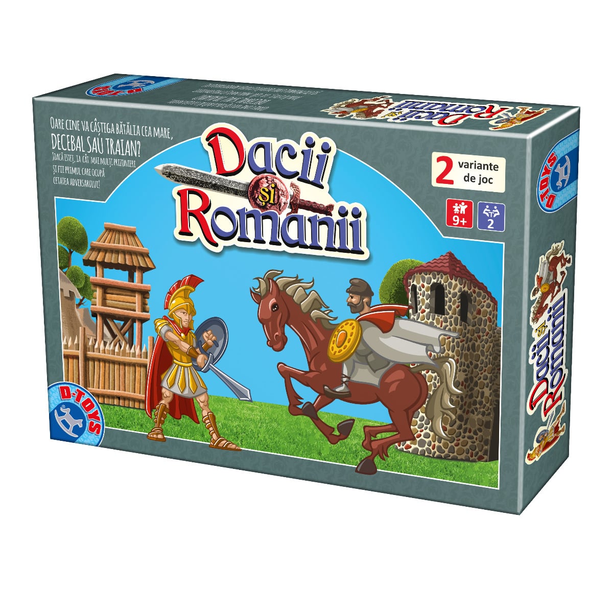 Joc Dacii și Romanii - Joc de strategie pentru copii
