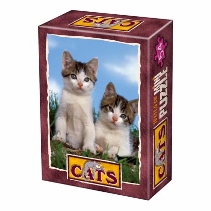 Mini Puzzle - Foto - Cats - 54 Piese - 2-0