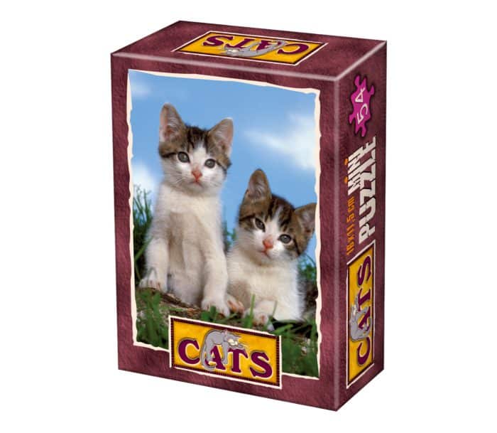 Mini Puzzle - Foto - Cats - 54 Piese - 2-0