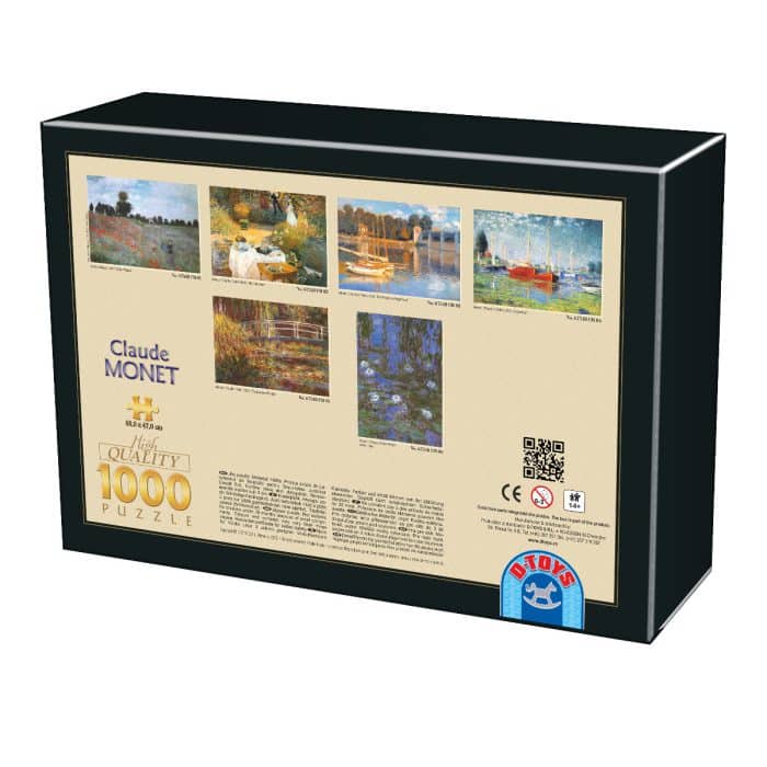 Puzzle adulti 1000 piese Claude Monet - The Japanese Bridge-25908