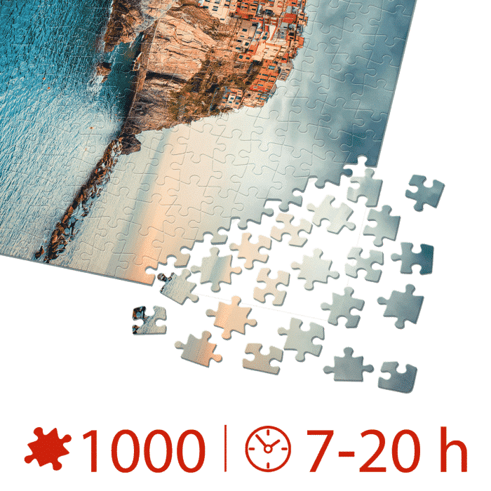 Puzzle adulți 1000 piese Peisaje de zi - Manarola, Italia-35548