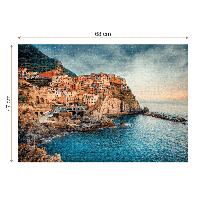 Puzzle adulți 1000 piese Peisaje de zi - Manarola, Italia-35549