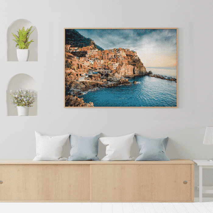 Puzzle adulți 1000 piese Peisaje de zi - Manarola, Italia-35550