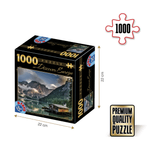 Puzzle adulți 1000 piese Discover Europe - Tirolul de Sud-0