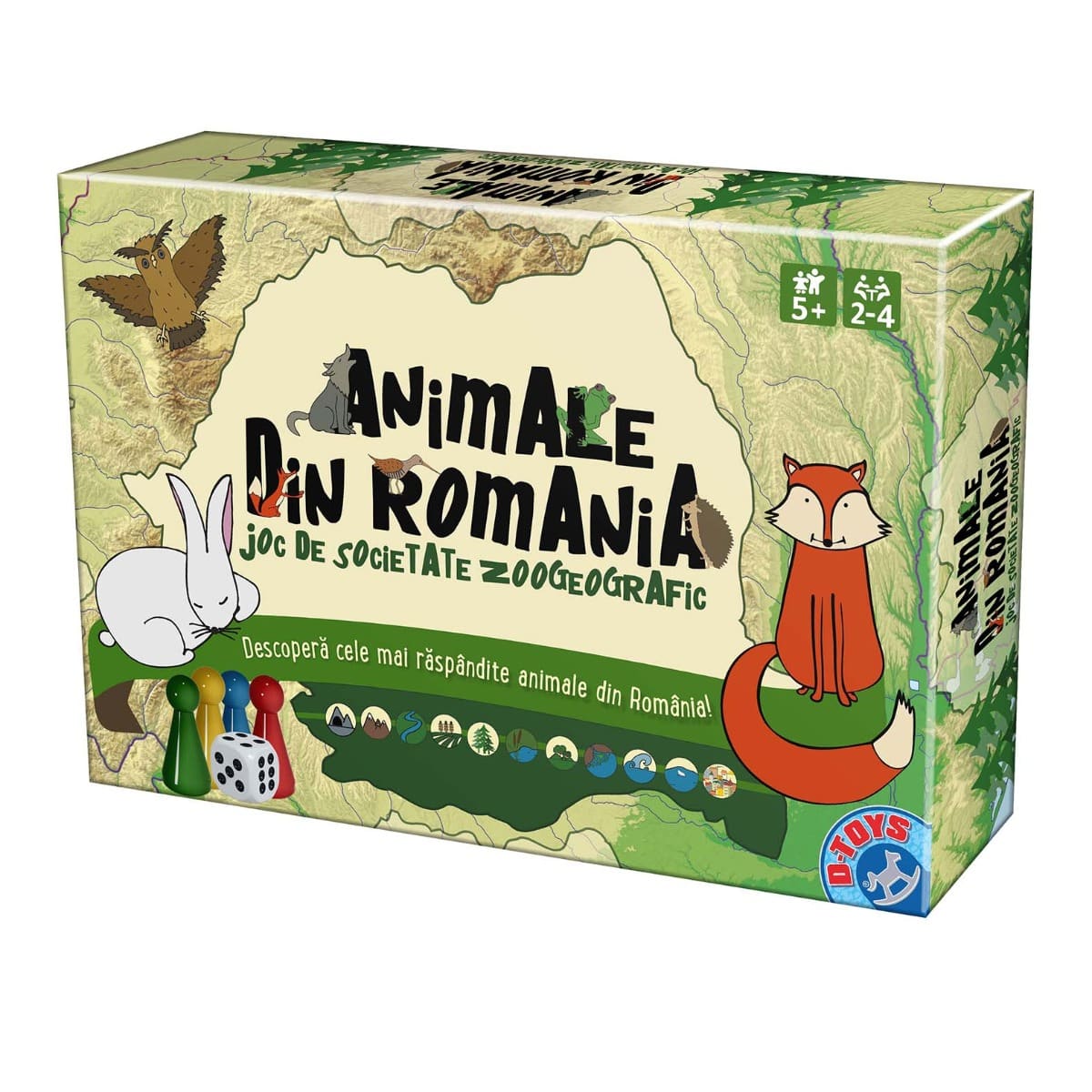 Joc Animale din România - Joc de societate
