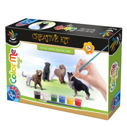 Color Me Dogs - Set de colorat figurine căței-0