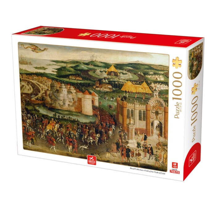 Puzzle adulți 1000 piese Royal Collection - Field of the Cloth of Gold -0