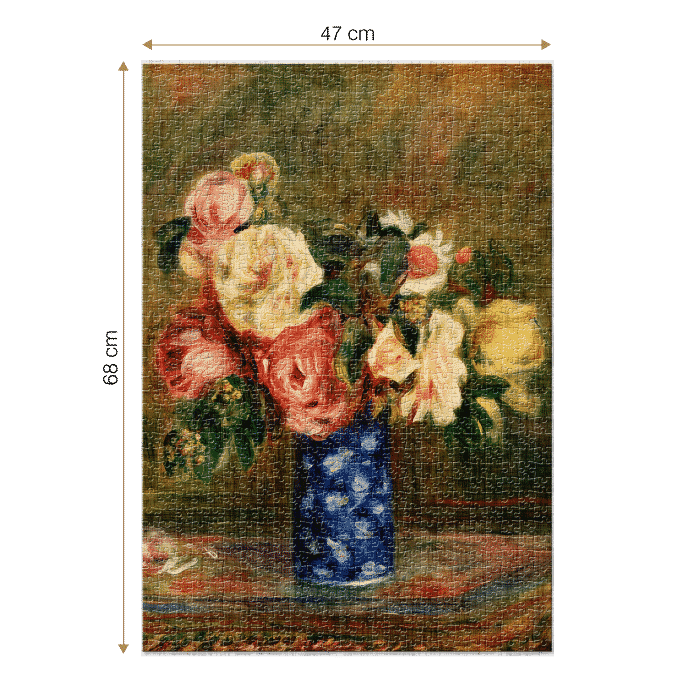 Puzzle adulti Pierre-Auguste Renoir - Bouquet of Roses - 1000 Piese-34422