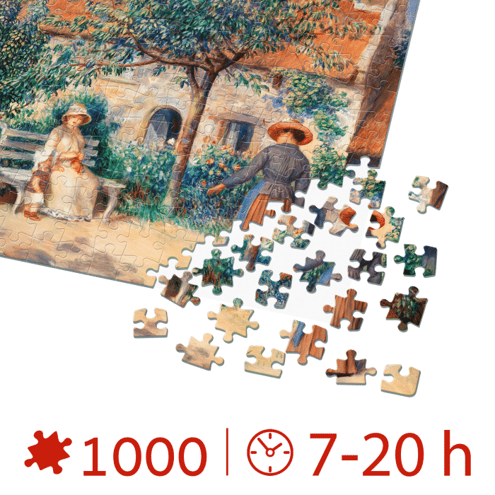 Puzzle adulti Pierre-Auguste Renoir - In Brittany - 1000 Piese-34425