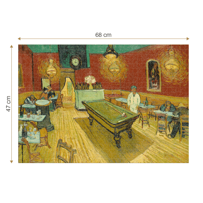 Puzzle adulți Vincent van Gogh - The Night Café - 1000 Piese-34410