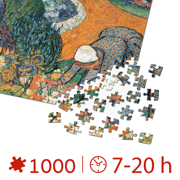 Puzzle adulți Vincent van Gogh - Memory of the Garden at Etten - 1000 Piese-34413