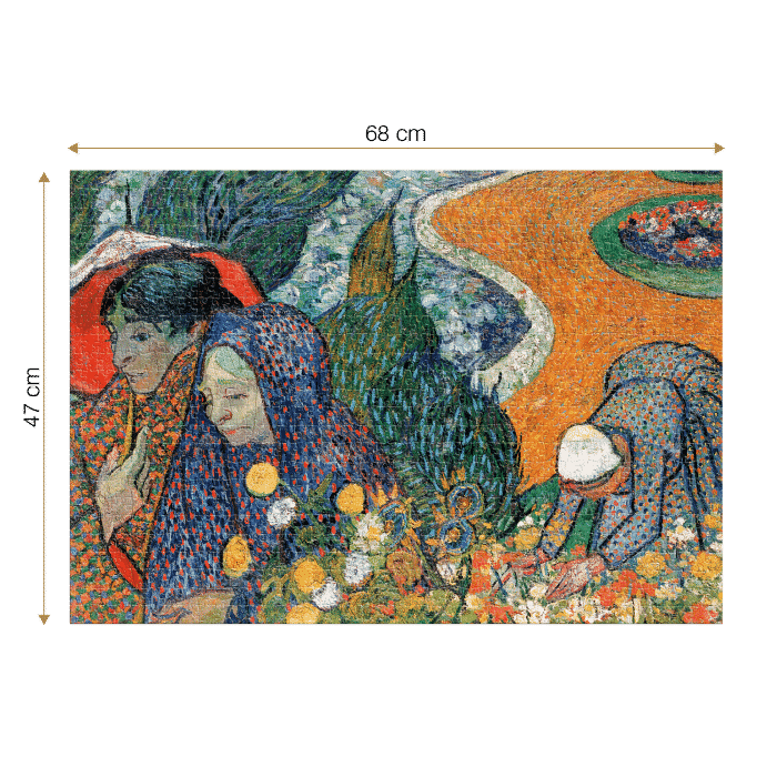 Puzzle adulți Vincent van Gogh - Memory of the Garden at Etten - 1000 Piese-34416