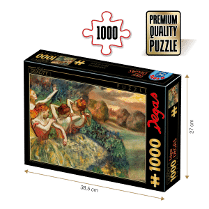 Puzzle adulti Edgar Degas - Four Dancers - 1000 piese-0