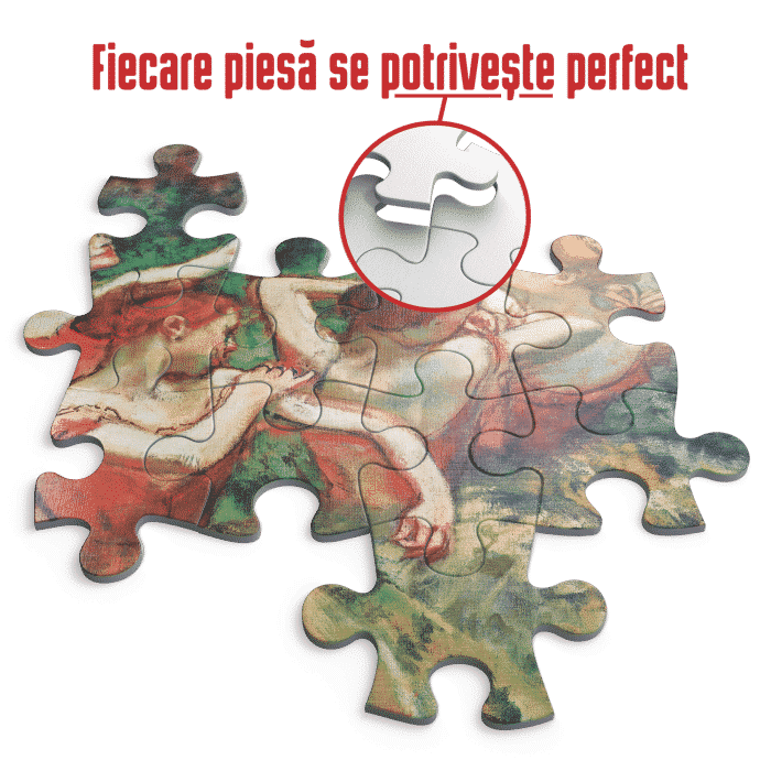 Puzzle adulti Edgar Degas - Four Dancers - 1000 piese-34400