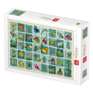 Puzzle adulți 1000 piese Pattern - Aquatic World -0