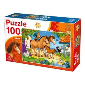 Puzzle - 100 Animale 1-0