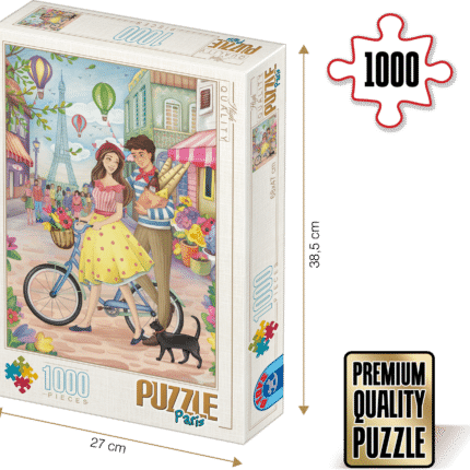 Puzzle adulți 1000 piese Groos Zselyke - Paris-0