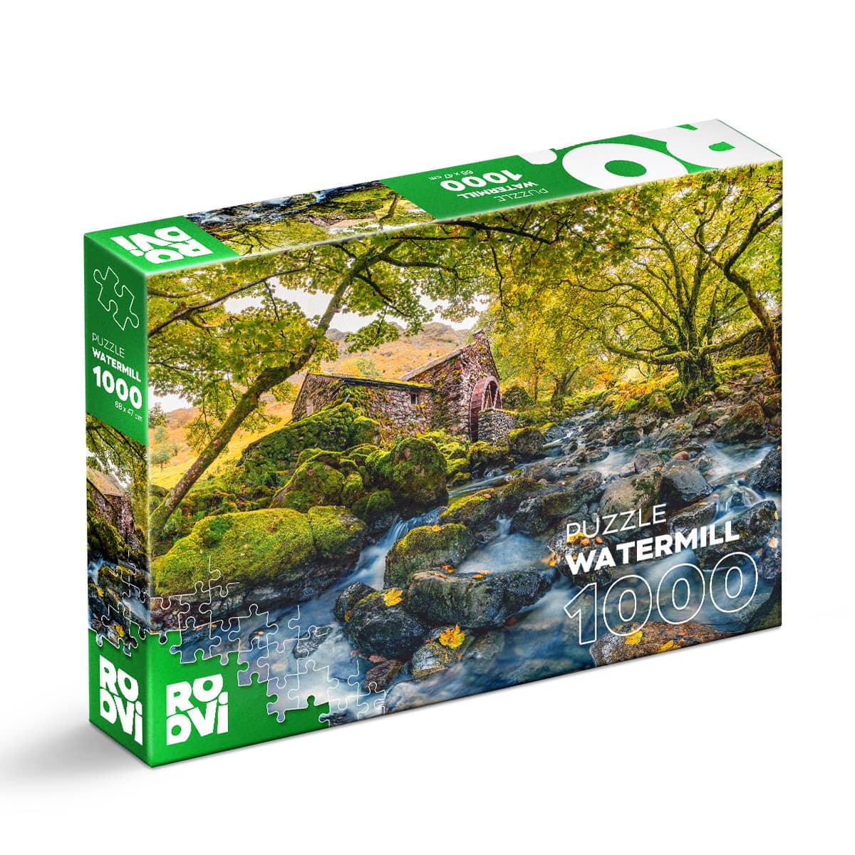 Puzzle Watermill - James Rushforth - Puzzle adulți 1000 piese